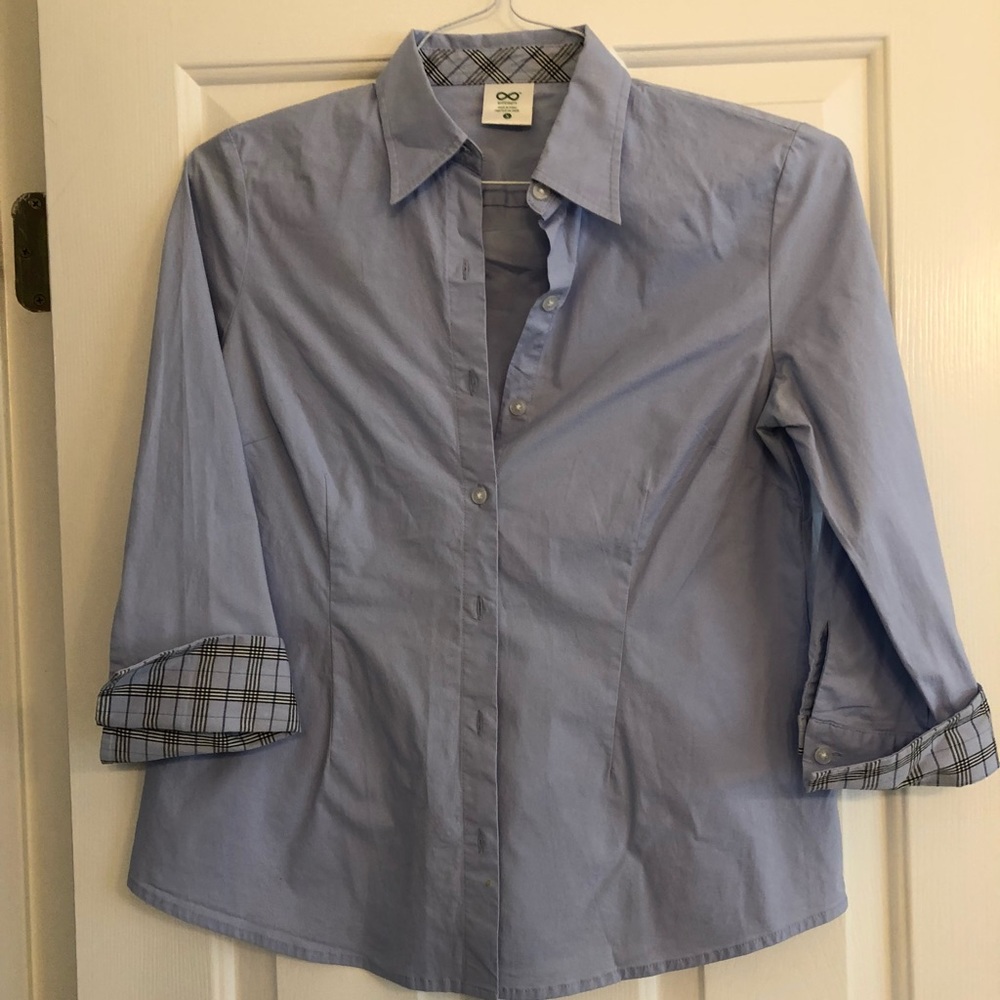 Maternity button down shirt